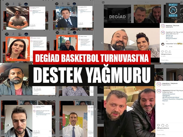 DEGİAD Basketbol Turnuvası’na destek yağmuru