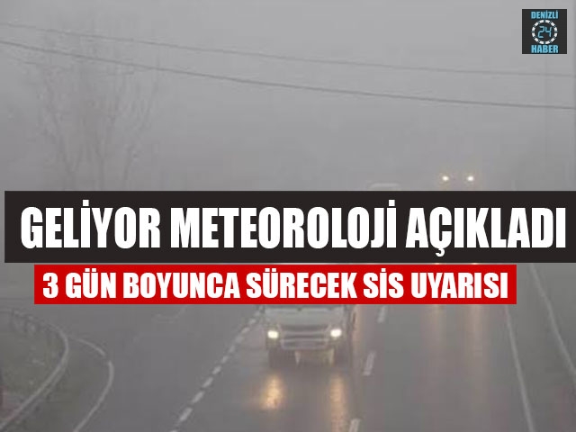 Denizli Hava Durumu (18 Aralık 2019)