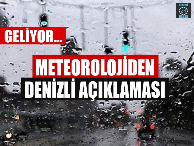Denizli Hava Durumu (19 Aralık 2019)   