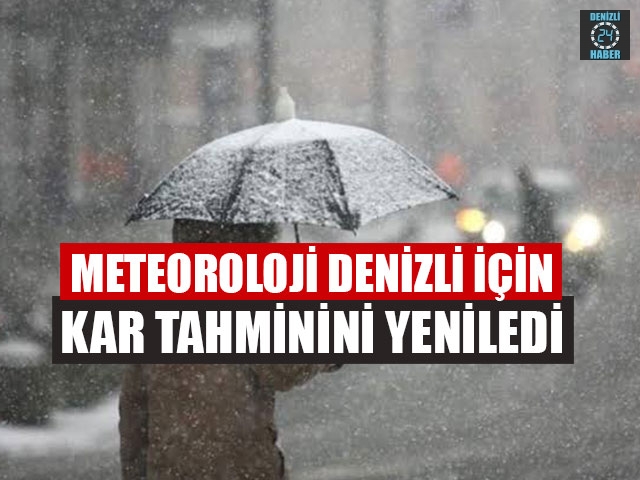 Denizli Hava Durumu (28 Aralık 2019)