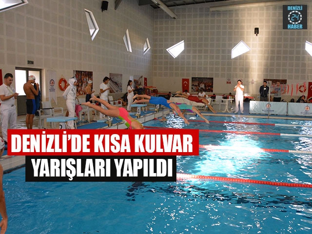 Denizli’de Kısa Kulvar Yarışları Yapıldı