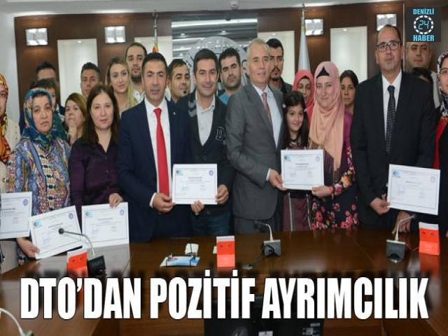 DTO’dan gazi, şehit yakınlarına girişimcilik kursu