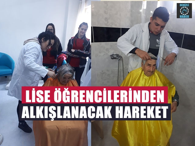 Lise Öğrencilerinden Alkışlanacak Hareket