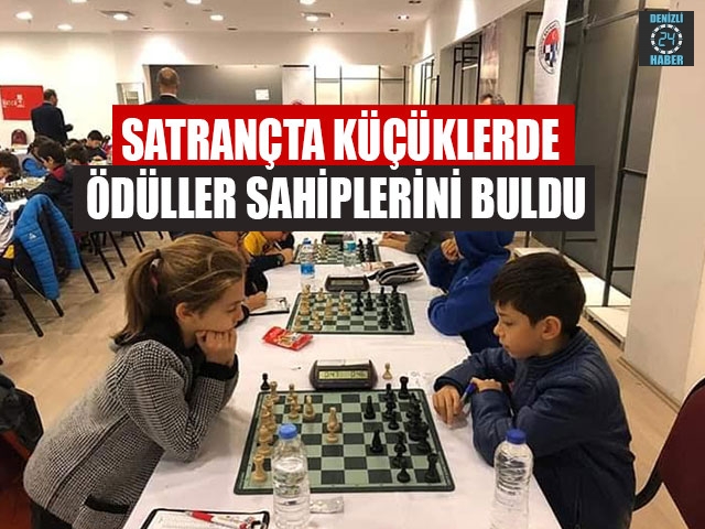 Satrançta Küçüklerde Ödüller Sahiplerini Buldu