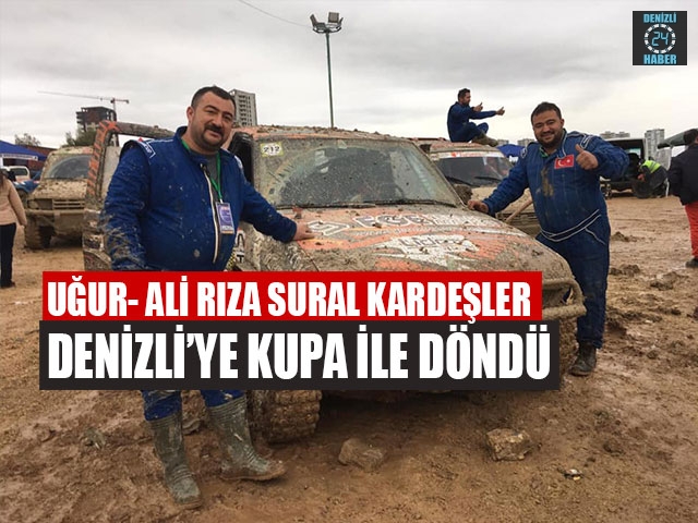 Uğur- Ali Rıza Sural Kardeşler Denizli’ye Kupa İle Döndü