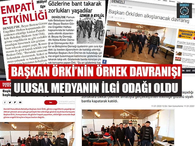 Başkan Avni Örki’nin Örnek Davranışı Ulusal Medyanın İlgi Odağı Oldu