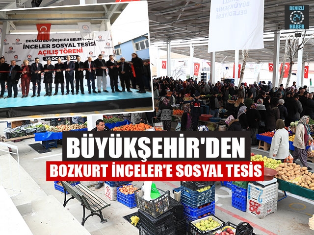 Büyükşehir'den Bozkurt İnceler'e Sosyal Tesis