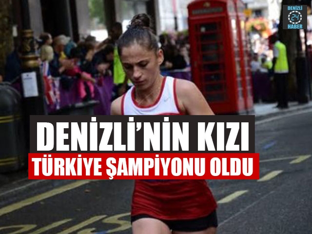 Denizli’nin Kızı Ümmü Kiraz Atletizmde Türkiye Şampiyonu Oldu