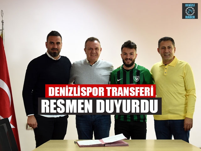Denizlispor Transferi Resmen Duyurdu