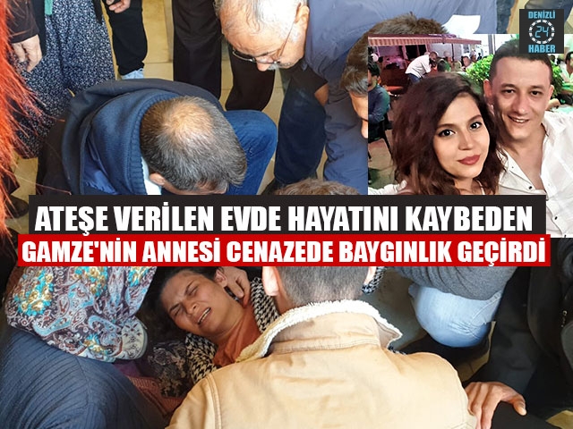 Dini Nikahlı Eşi Tarafından Ateşe Verilen Evde Ölen Gamze Esen Toprağa Verildi