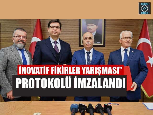 İnovatif Fikirler Yarışması” Protokolü İmzalandı