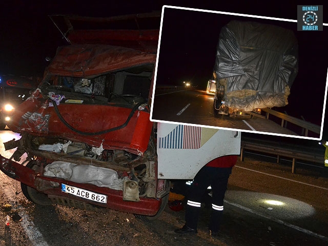 Manisa Kula’da kaza 1 kişi öldü 2 kişi yaralandı