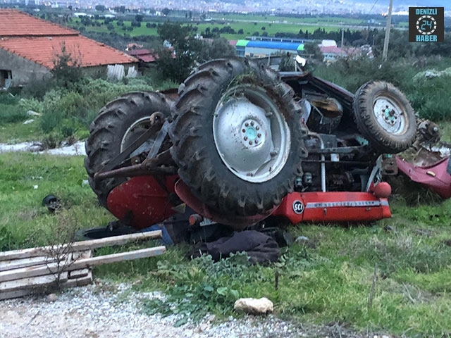Milas’da traktörün altında kalan Dursun Öksüz hayatını kaybetti