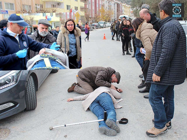 Muğla Menteşe ilçesinde eşini yaralı halde yerde buldu