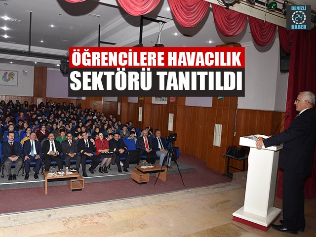 Öğrencilere Havacılık Sektörü Tanıtıldı