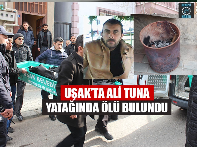 Uşak’ta Ali Tuna Yatağında Ölü Bulundu