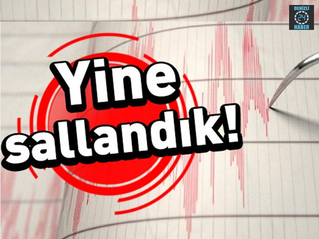 Yine sallandık! Manisa'da yine deprem