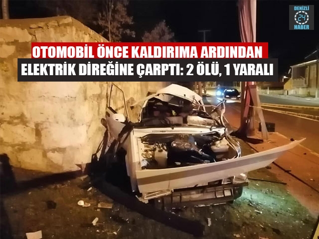 Afyonkarahisar Emirdağ’daki kazada 2 ölü, 1 yaralı