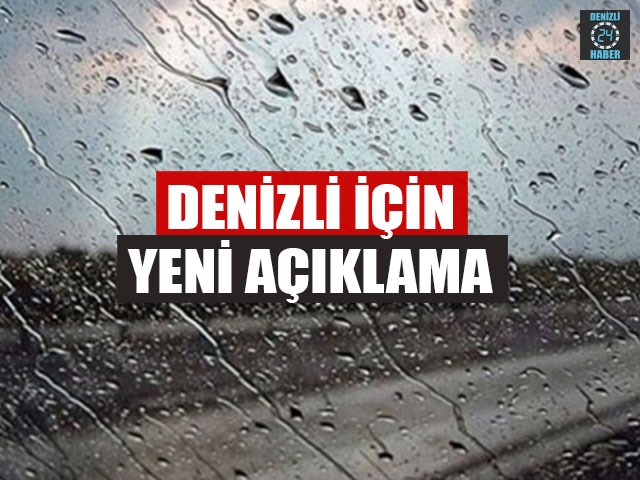 Denizli Hava Durumu (18 Şubat 2020)