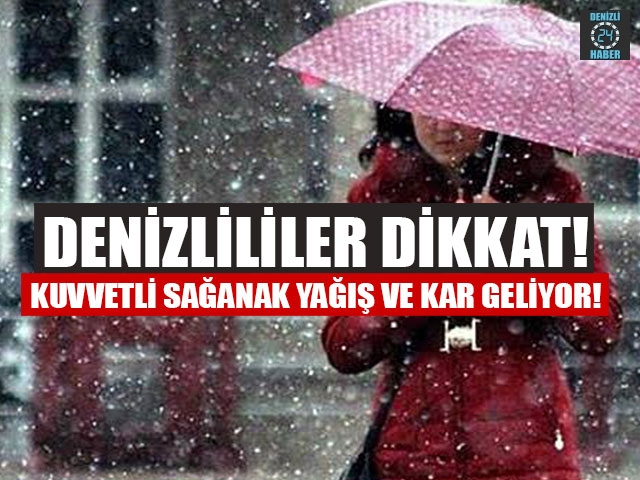 Denizli Hava Durumu (3 Şubat 2020)