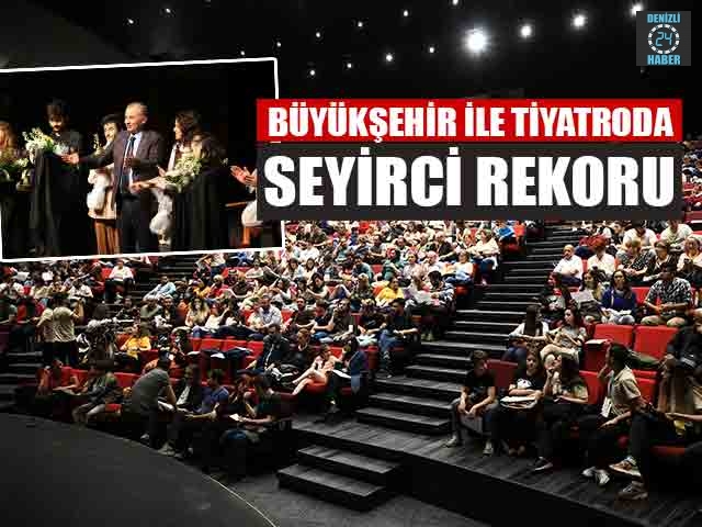 Denizli'de 2019 yılında 153 bin 837 kişi tiyatro oyunu izledi