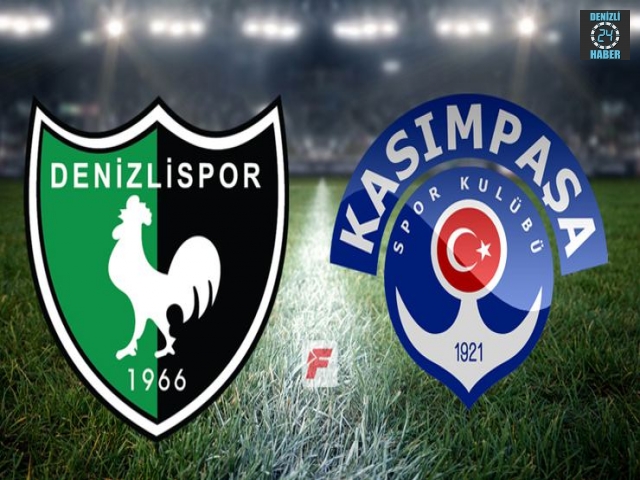 Denizlispor Kasımpaşa ilk yarı sonucu