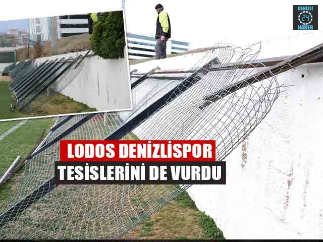 Fırtına Denizlispor Tesislerini De Vurdu