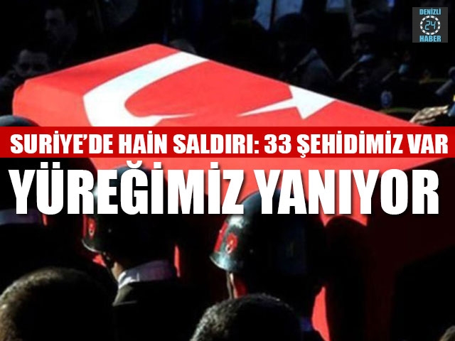 İdlib’ten acı haber şehit sayısı 33’e yükseldi