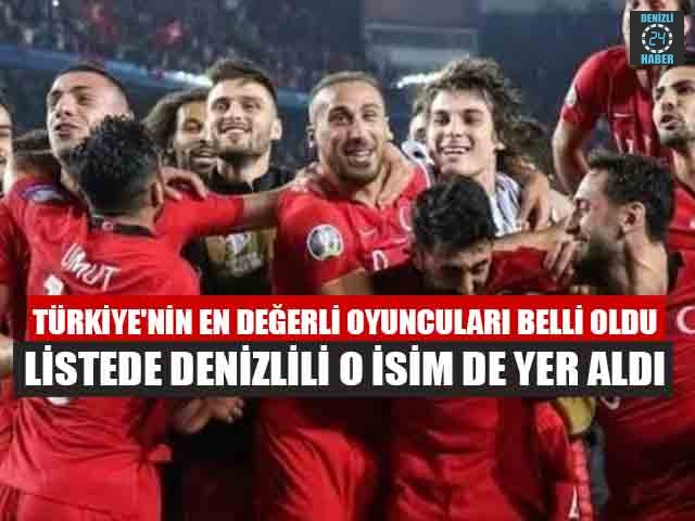 Türkiye'nin En Değerli Oyuncuları Belli Oldu Listede Denizlili O İsim De Yer Aldı