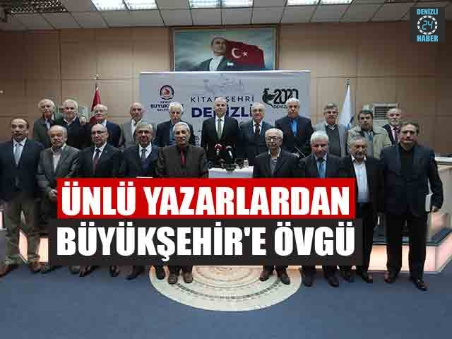 Ünlü Yazarlardan Büyükşehir'e Övgü