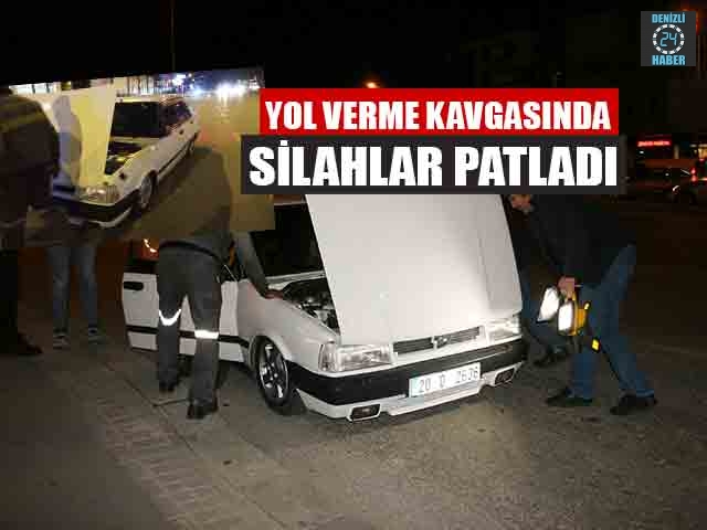 Yol Verme Kavgasında Silahlar Patladı