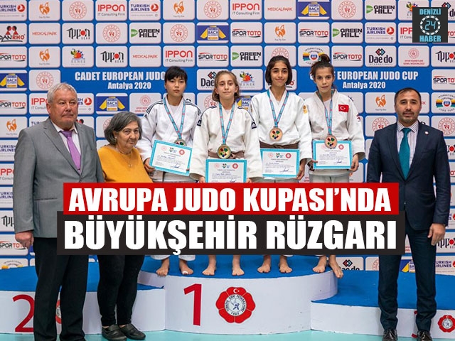 Avrupa Judo Kupası’nda Büyükşehir Rüzgarı