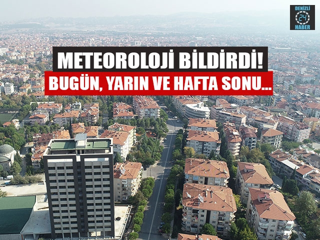 Denizli Hava Durumu (12 Mart 2020)