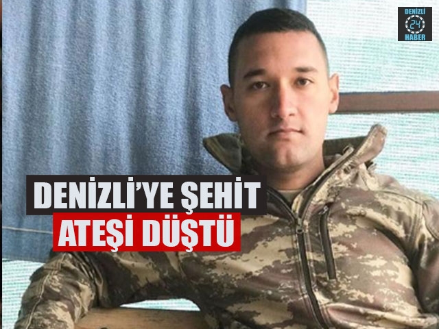 Denizli'ye şehit ateşi düştü 