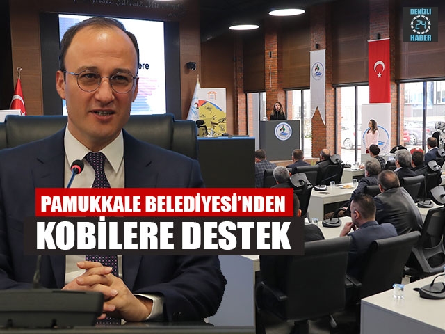 Pamukkale Belediyesi’nden Kobilere Destek