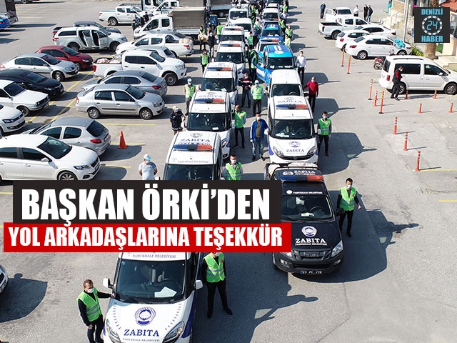 Başkan Örki’den Yol Arkadaşlarına Teşekkür