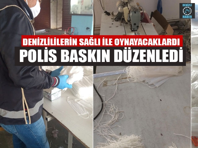Denizlililerin Sağlı İle Oynayacaklardı Polis Baskın Düzenledi