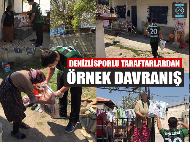 Denizlisporlu Taraftarlardan Örnek Davranış