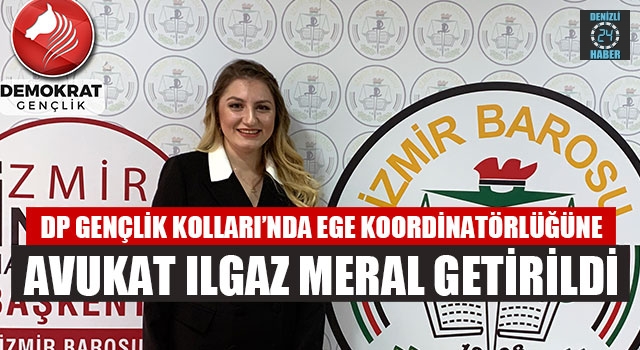 DP Gençlik Kolları’nda Ege Koordinatörlüğüne Avukat Ilgaz Meral Getirildi