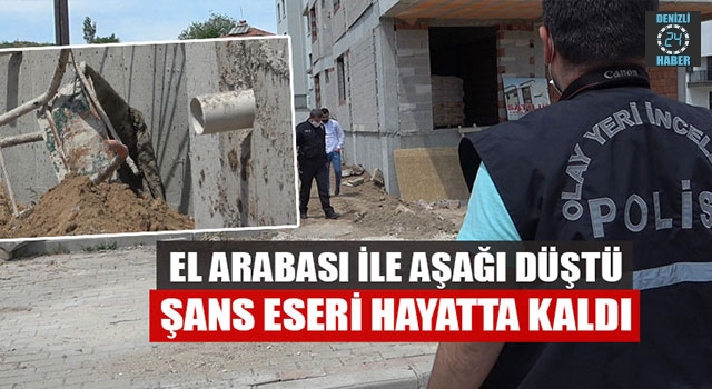 El Arabası İle Aşağı Düştü Şans Eseri Hayatta Kaldı