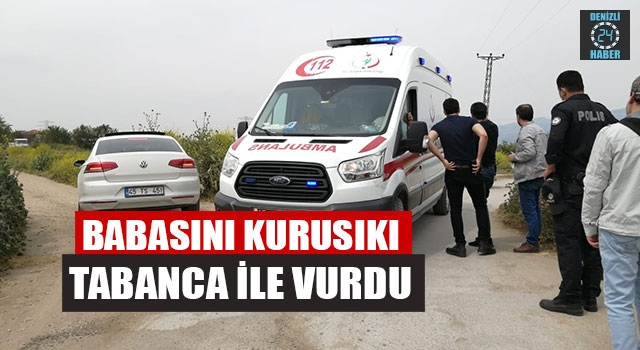 Manisa Turgutlu’da genç, tartıştığı babasını vurdu