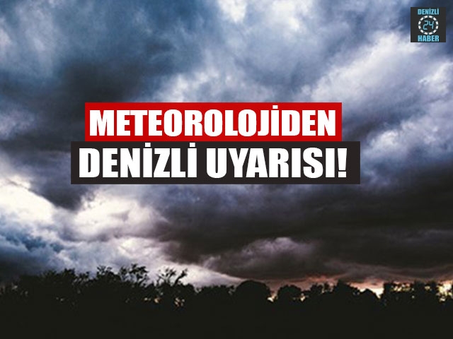 Meteoroloji'den Denizli açıklaması! (1 Nisan 2020 Denizli’de hava durumu nasıl?)
