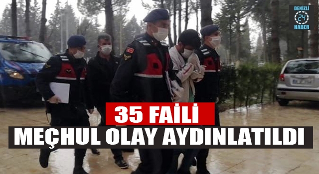 35 faili meçhul olayı jandarmanın dikkati aydınlattı