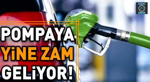 Benzin ve motorine zam!