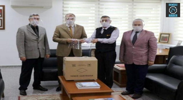 BİLSEM tarafından üretilen 400 adet siperlikli başlık jandarmaya teslim edildi