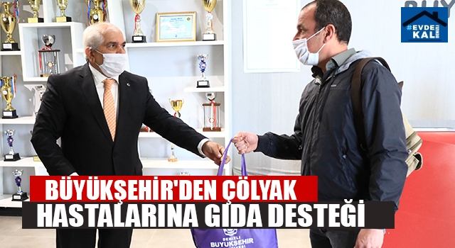 Büyükşehir'den Çölyak Hastalarına Gıda Desteği