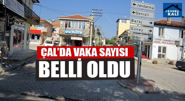 Çal’da Vaka Sayısı Belli Oldu