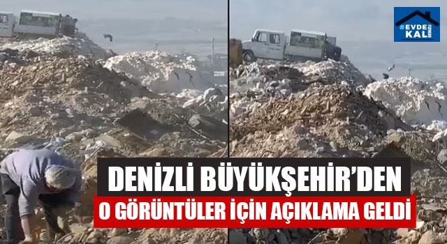 Denizli Büyükşehir’den O Görüntüler İçin Açıklama Geldi