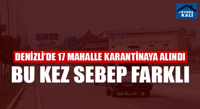 Denizli Honaz'da 17 Mahalle Şap nedeniyle Karantinaya Alındı