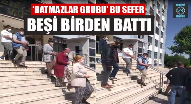 Denizli’de Operasyonda 5 Kişi Yakalandı 5’de Cezaevi Firarisi